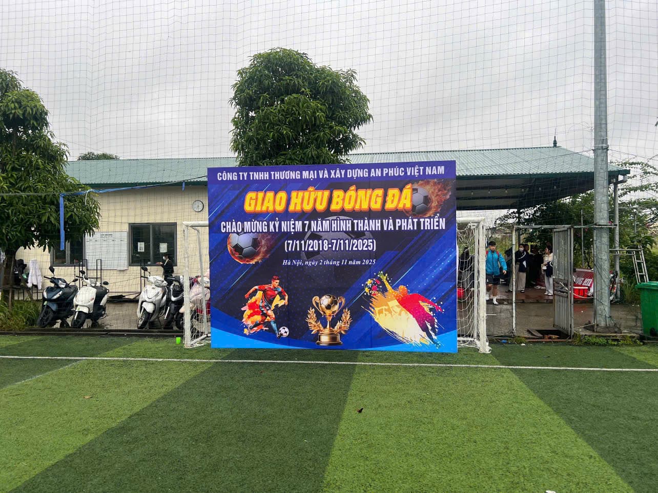 Công Ty An Phúc Việt Nam Tổ Chức Giao Hữu Bóng Đá Kỷ Niệm 7 Năm Thành Lập